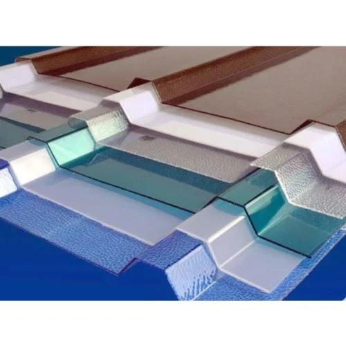 Coated Polycarbonate Corrugated Sheet