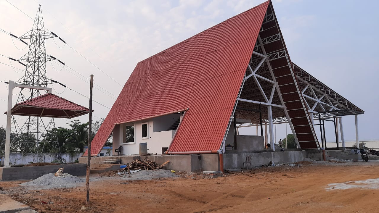 Spanish Tile Profile UPVC Roof Sheet